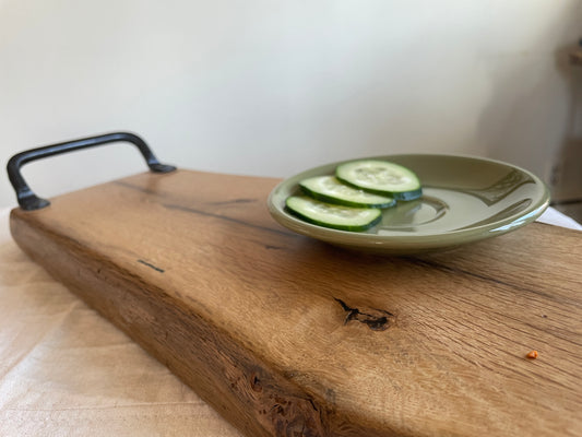 George Serving Tray from old growth oak SOLD